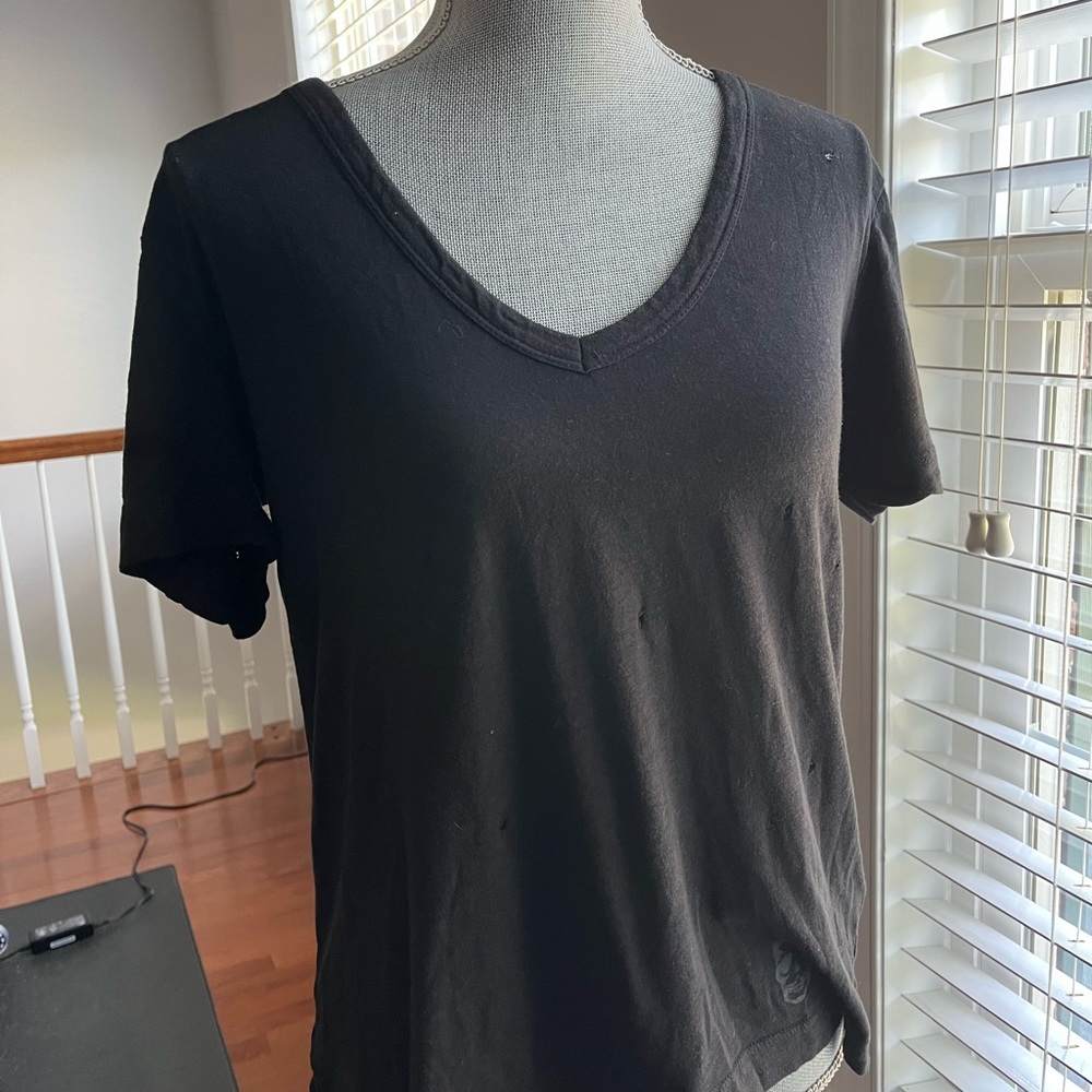 Zadig and Voltaire distressed T shirt